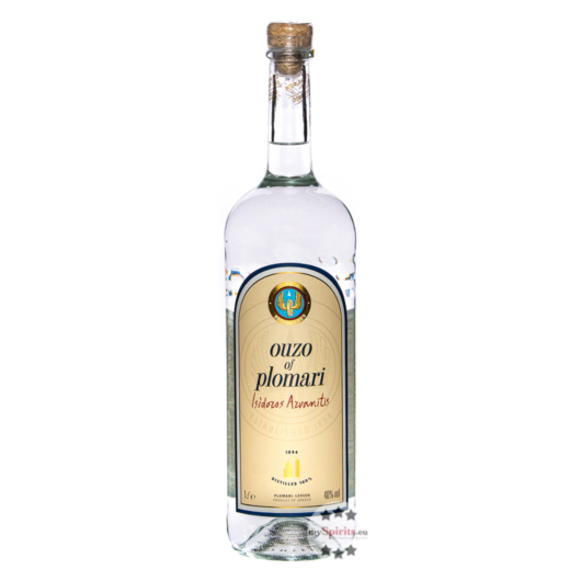 Ouzo of Plomari Isidoros Arvanitis / 40 % Vol. / 1,0 Liter-Flasche