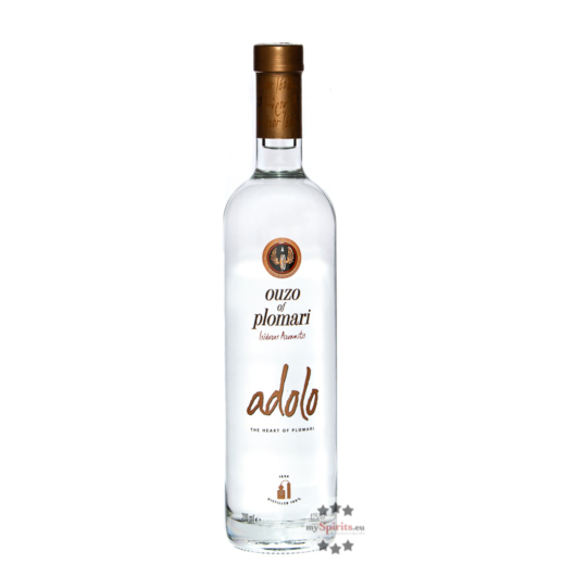 Ouzo of Plomari Adolo / 42 % Vol. / 0,7 Liter-Flasche