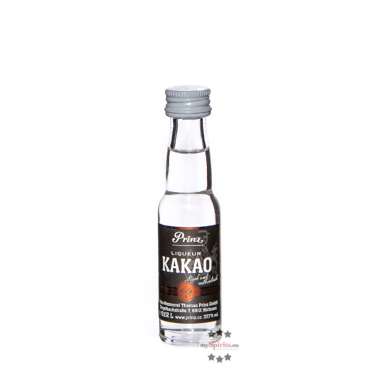 Prinz Nobilant Kakao Liqueur Mini / 37,7 % Vol. / 0,02 Liter-Flasche