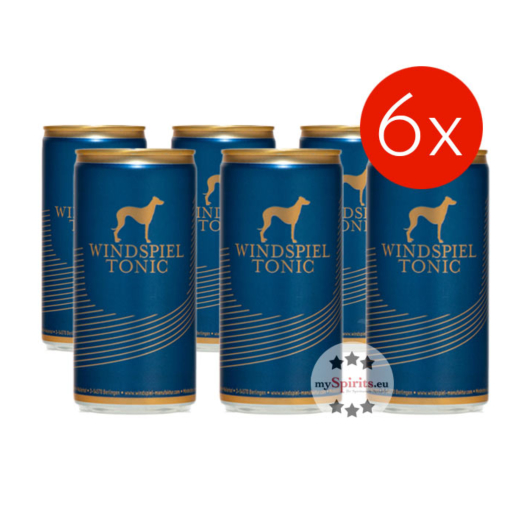 Windspiel Tonic Water / alkoholfrei / 6 x 0,2 L Dose inkl. 1,50 € Pfand