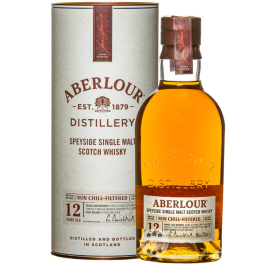Aberlour 12 Jahre Non Chill Filtered Highland Single Malt Whisky / 48 % Vol. / 0,7 Liter-Flasche