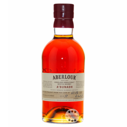 Aberlour A’Bunadh Batch No. 51 Whisky / 60,8 % Vol. / 0,7 Liter-Flasche in Geschenkbox