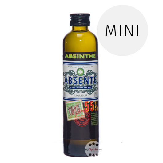 Absente 55 Absinth Liqueur Mini / 55 % Vol. / 0,1 Liter-Flasche