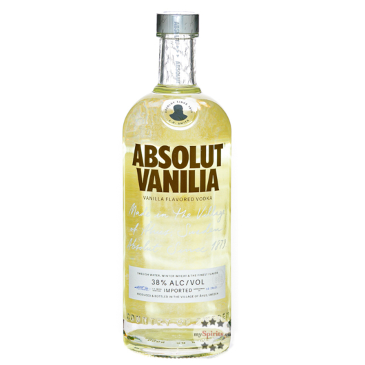 Absolut Vanilia Vanilla Flavored Vodka Vanille / 38 % Vol. / 1,0 Liter-Flasche