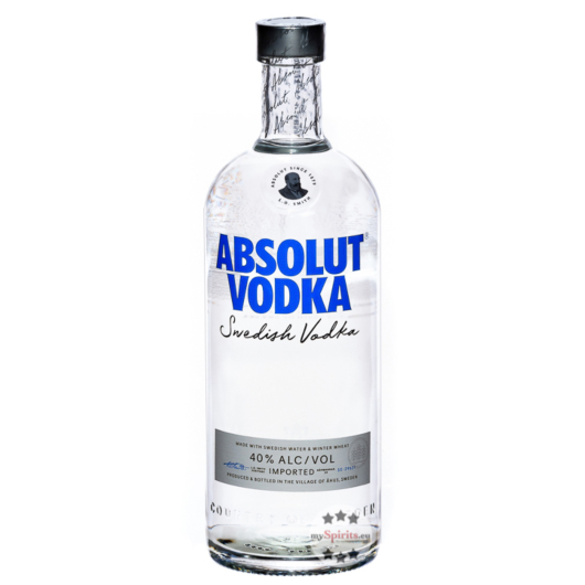 Absolut Vodka / 40 % Vol. / 1,0 Liter-Flasche