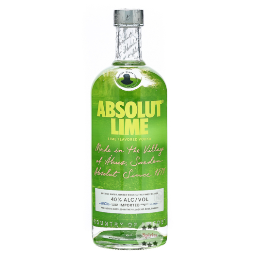 Absolut Vodka Lime / 40 % Vol. / 1,0 Liter-Flasche