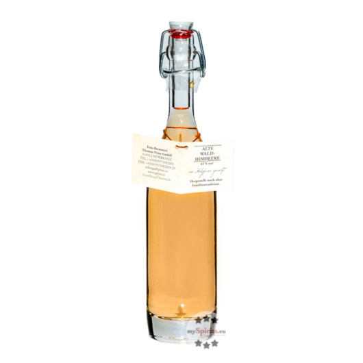 Prinz: Alte Wald-Himbeere im Holzfass gereift / 41 % Vol. / 0,2 Liter-Flasche