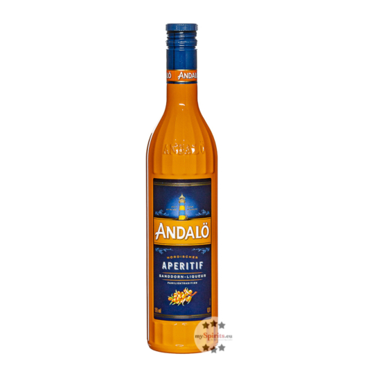 Andalö Sanddorn Liqueur Aperitif / 15 % Vol. / 0,7 Liter-Flasche