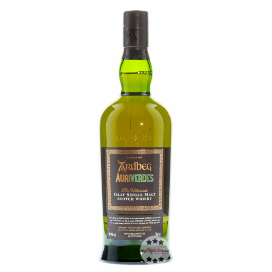 Ardbeg Auriverdes Islay Single Malt Scotch Whisky / 49,9 % Vol. / 0,7 Liter-Flasche in Geschenkbox