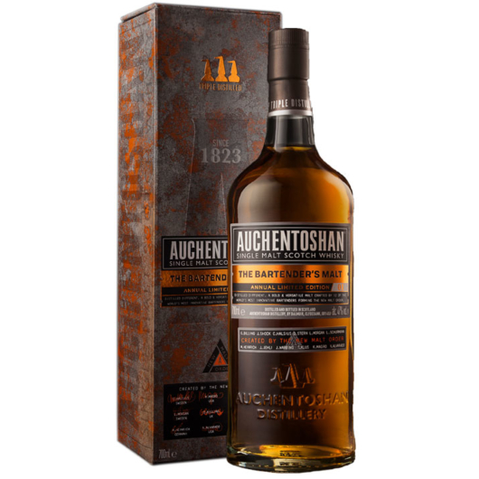 Auchentoshan The Bartender's Malt Annual Ltd. Ed. Single Malt Whisky / 47 % vol / 0,7 l in Geschenkbox