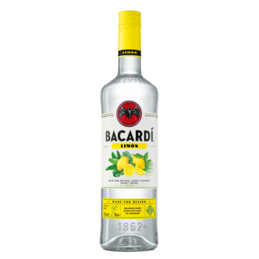 Bacardi Limon / 27 % vol / 0,7 Liter-Flasche