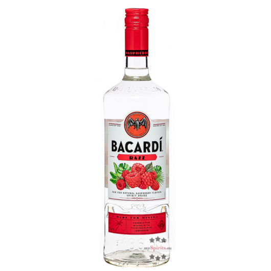 Bacardi Razz / 32 % Vol. / 1,0 Liter-Flasche