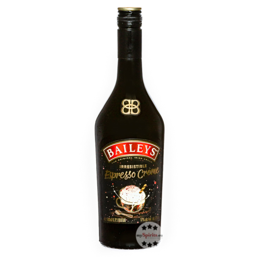 Baileys Irresistible Espresso Crème Liqueur / 17 % Vol. / 0,7 Liter-Flasche