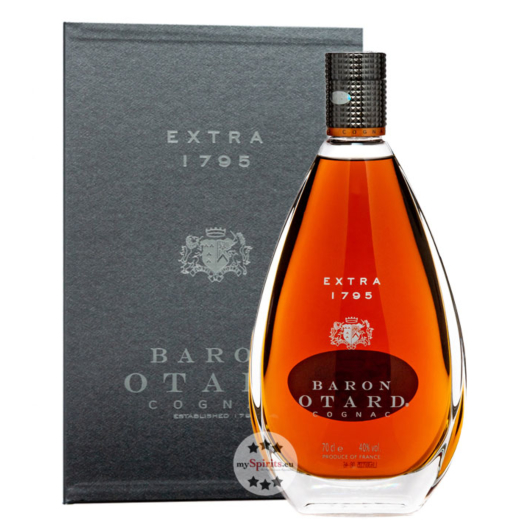 Baron Otard Extra 1795 Cognac / 40 % Vol. / 0,7 Liter-Flasche in Geschenkschatulle