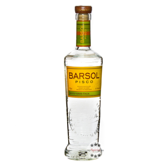 Barsol Pisco Mosto Verde Italia / 41,8 % Vol. / 0,7 Liter-Flasche