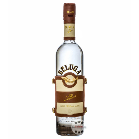 Beluga Allure Noble Russian Vodka / 40 % Vol. / 0,7 Liter-Flasche