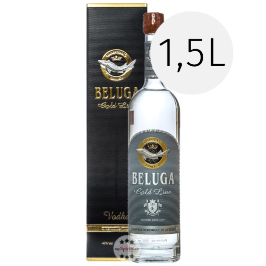 Beluga Vodka Gold Line Magnumflasche / 40 % Vol. / 1,5 Liter-Flasche