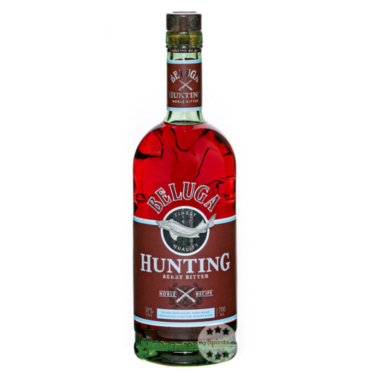 Beluga Hunting Berry Beerenbitter Likör / 38 % Vol. / 0,7 Liter-Flasche