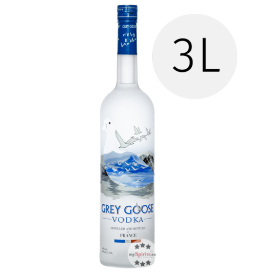 Grey Goose Vodka / 40 % Vol. / 3,0 Liter-Flasche