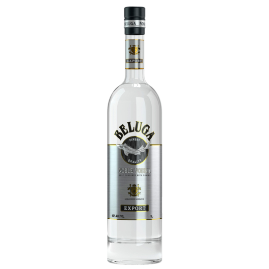 Beluga Vodka Noble Vodka Export / 40 % vol / 1,0 Liter-Flasche