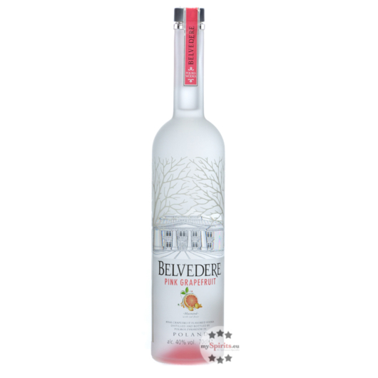 Belvedere Vodka Pink Grapefruit Flavored Vodka / 40 % Vol. / 0,7 Liter-Flasche