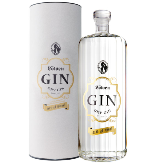 Bergbrennerei Löwen Gin - Dry Gin Quality / 40 % vol. / 0,7 Liter-Flasche