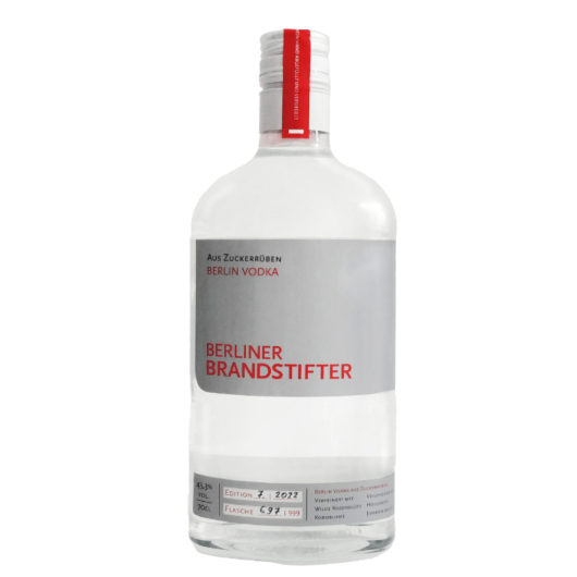 Berliner Brandstifter Gin Berlin Dry Gin / 43,3 % Vol. / 0,7 Liter-Flasche