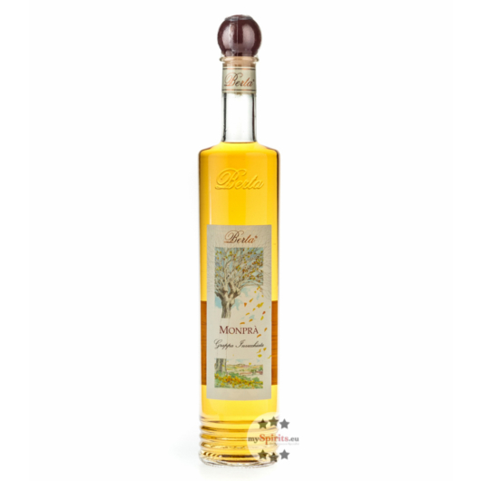 Distillerie Berta Monprà Grappa Invecchiata / 40 % Vol. / 0,7 Liter-Flasche