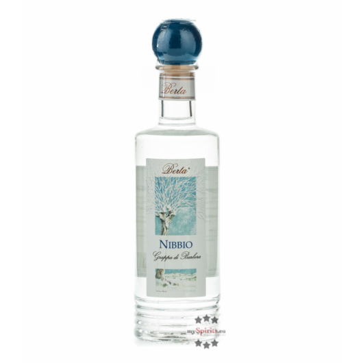 Distillerie Berta Nibbio - Grappa di Barbera / 40 % vol. / 0,2 Liter-Flasche