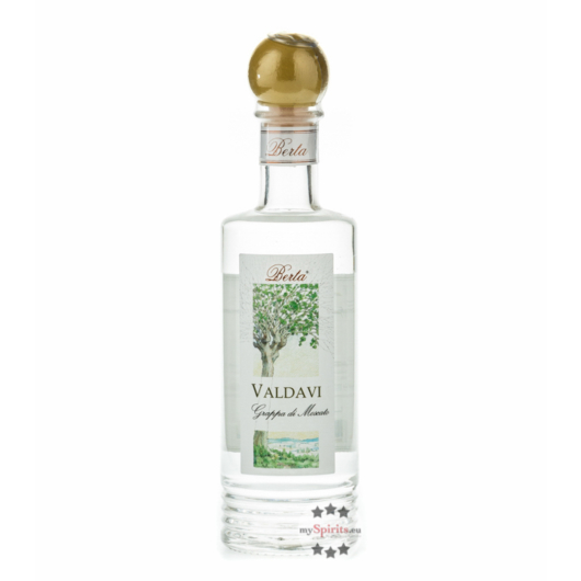 Distillerie Berta Valdavi - Grappa di Moscato / 40 % vol. / 0,2 Liter-Flasche