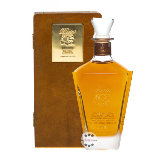 Distillerie Berta Magia – Distillato d’Uva / 43 % vol. / 0,7 Liter-Flasche in Holzkiste