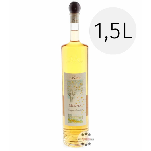 Distillerie Berta Monprà Grappa Invecchiata / 40 % vol. / 1,5 Liter Magnum-Flasche