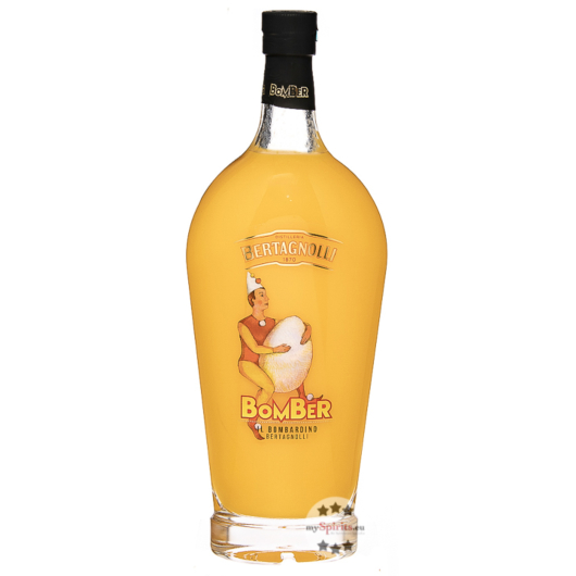 Bertagnolli BomBer Il Bombardino Likör / 17 % Vol. / 0,7 Liter-Flasche