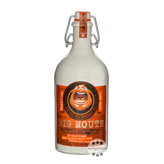 Big Mouth Blended Scotch Whisky / 41,2 % Vol. / 0,5 Liter-Flasche