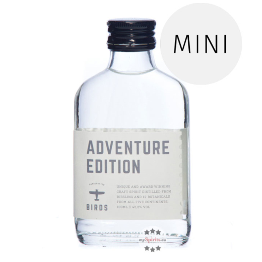 Birds Adventure Botanical Spirit Flachmann / 42,2 % Vol. / 0,1 Liter-Flasche