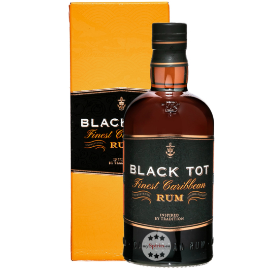 Finest Caribbean Black Tot Rum / 46,2 % Vol. / 0,7 Liter-Flasche