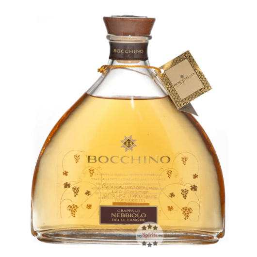 Bocchino: Grappa di Nebbiolo Delle Langhe in Barriques / 40 % Vol. / 0,7 Liter-Flasche