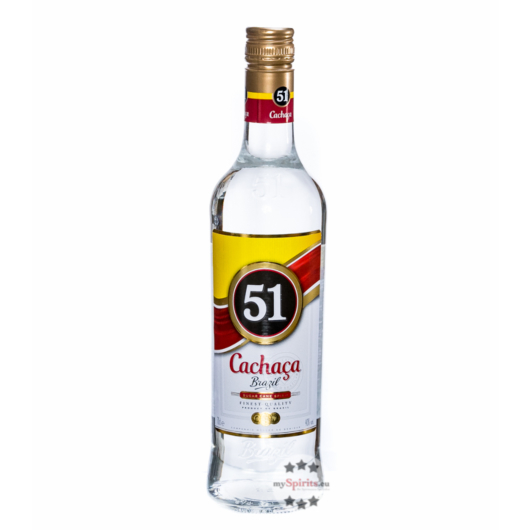 Cachaça 51 Pirassununga / 40 % Vol. / 0,7 Liter-Flasche