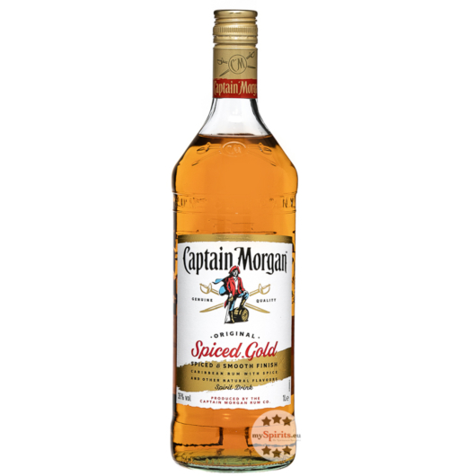 Captain Morgan Original Spiced Gold / 35 % Vol. / 1,0 Liter-Flasche