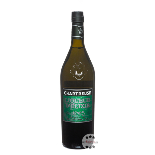 Chartreuse 1605 Liqueur d'Elixir / 56 % Vol. / 0,7 Liter-Flasche