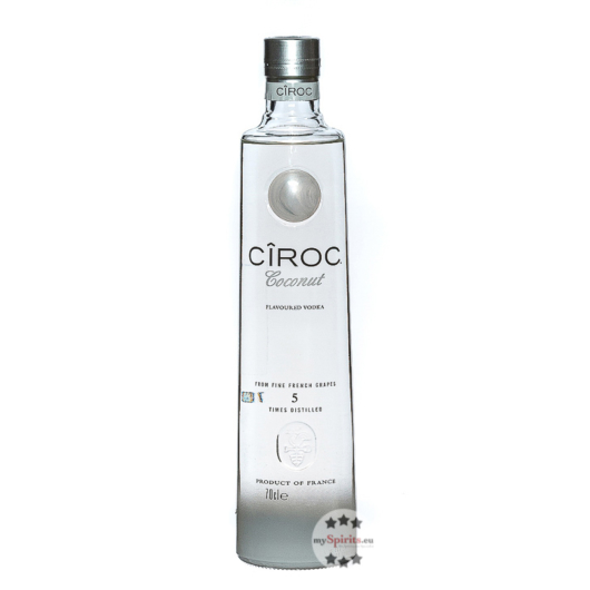 Cîroc Coconut-Vodka mit Kokosnuss aromatisierter Wodka / 37,5 % Vol. / 0,7 Liter-Flasche