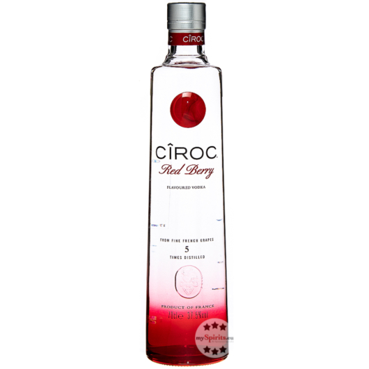 Cîroc Red Berry aromatisierter Wodka / 37,5 % Vol. / 0,7 Liter-Flasche