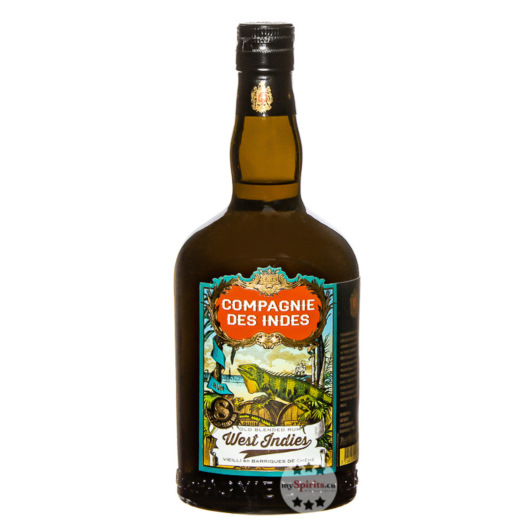 Compagnie des Indes West Indies 8 Years Old Blended Rum / 40 % Vol. / 0,7 Liter-Flasche