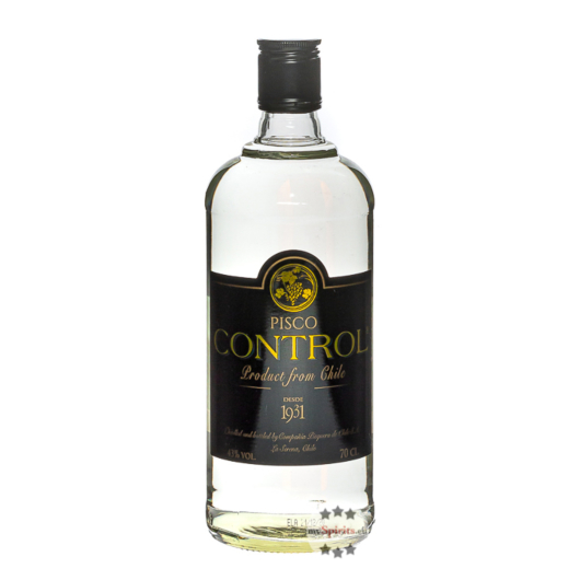 Pisco Control Gran Pisco Product from Chile / 43 % Vol. / 0,7 Liter-Flasche