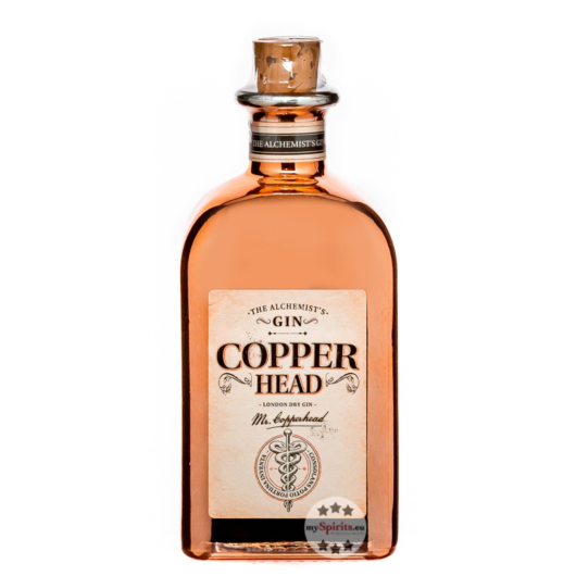 The Alchemist’s Gin Copperhead London Dry Gin Original / 40 % Vol. / 0,5 Liter-Flasche