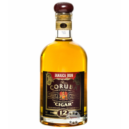 Rum Coruba Jamaica Cigar 12 Years Old / 40 % Vol. / 0,7 Liter-Flasche