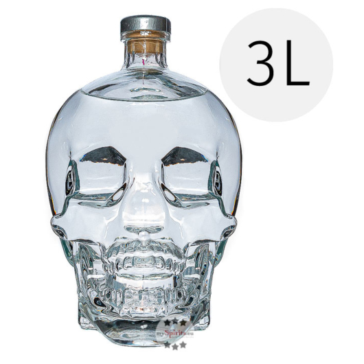 Crystal Head Vodka / 40 % Vol. / 3,0 Liter in Totenkopf-Flasche