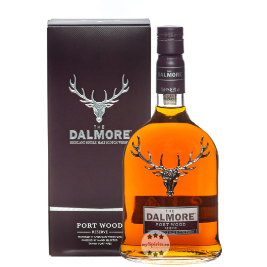 The Dalmore Port Wood Reserve Highland Single Malt Whisky / 46,5 % Vol. / 0,7 Liter-Flasche in Geschenkbox