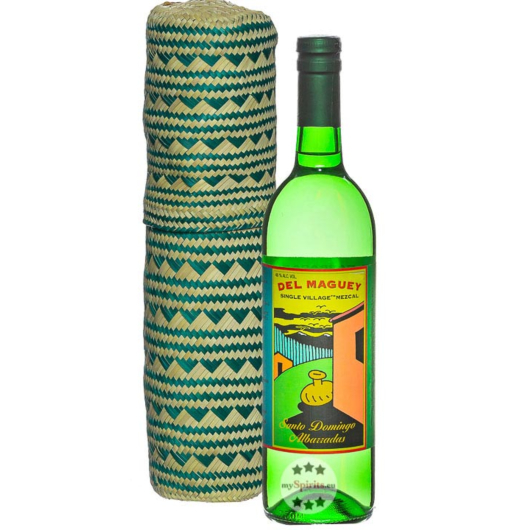 Del Maguey Santo Domingo Albarradas Single Village Mezcal / 48 % Vol. / 0,7 Liter-Flasche in Basthülle