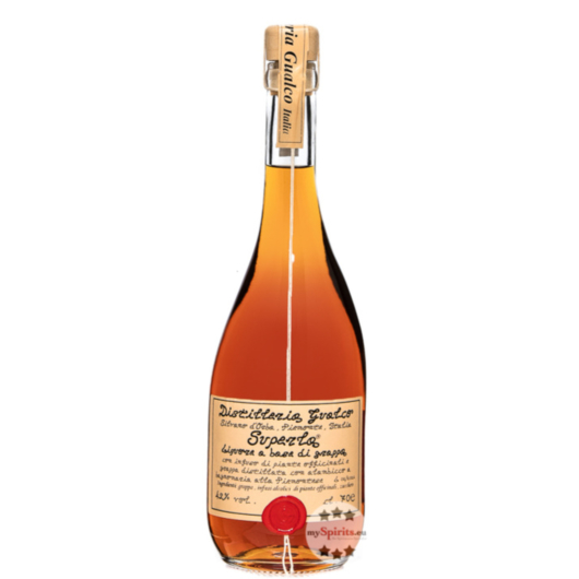 Distilleria Gualco Superla Liquore a Base di Grappa / 42 % vol / 0,7 Liter-Flasche